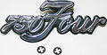 Honda CB750 K (71-72) Side Cover Emblem  - OEM Ref. # 87123-300-030  FREE SHIPPING