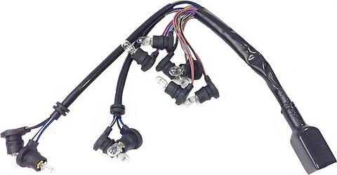 Honda CB 750 Four K0 K1 K2 Kabelhalter Set Metall Band set 33 wire harness F 